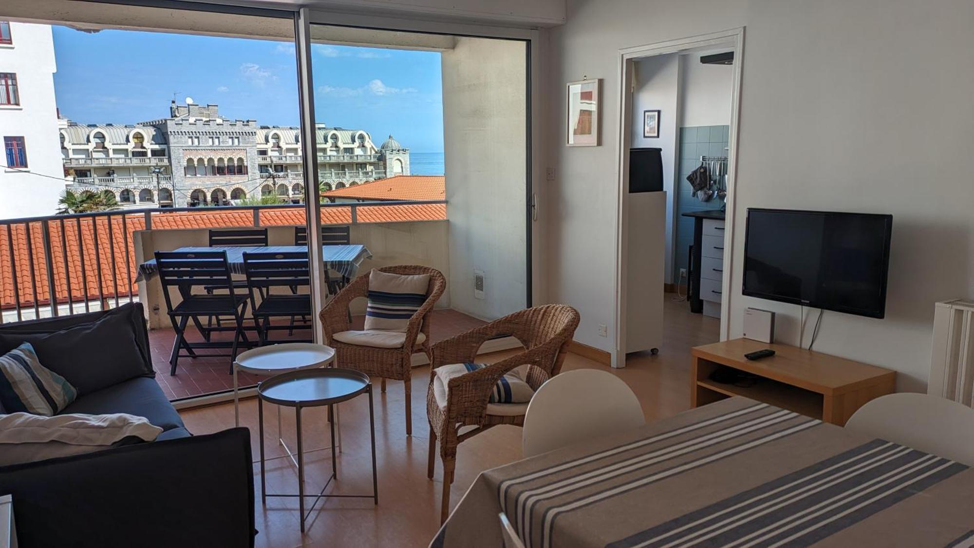 Appartement 3 pièces au coeur d'Hendaye plage Esterno foto