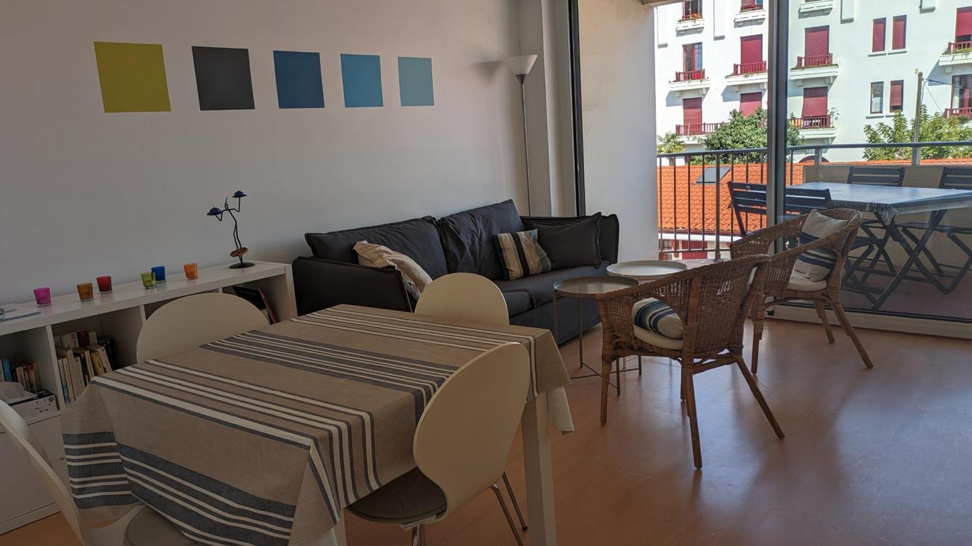 Appartement 3 pièces au coeur d'Hendaye plage Esterno foto